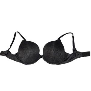 Women’s Victoria’s Secret Dark Gray Perfect Shape Bra 34D